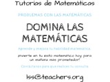 ¡Tutorias de Matemáticas en línea!