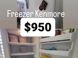 Freezer Kenmore casi nuevo 
