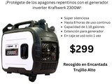 Generador Inverter silencioso 2300 