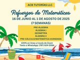 Refuerzos de Matemáticas
