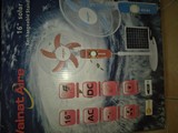 Abanico Solar Nuevo de Caja