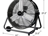 Abanico industrial 24" de piso