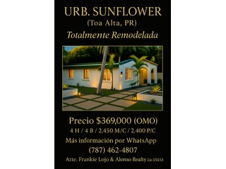 Urb. Sunflower - Remodelada