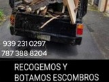 Recogemos y botamos escombros 
