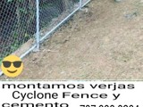 Montamos Verjas en cyclon fence Y C