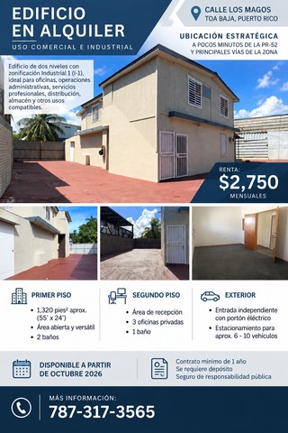 ALMACÉN + OFICINAS EN ALQUILER 