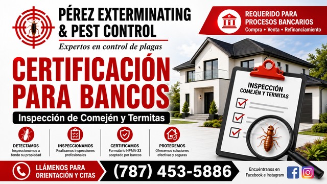Certificaciones para Bancos