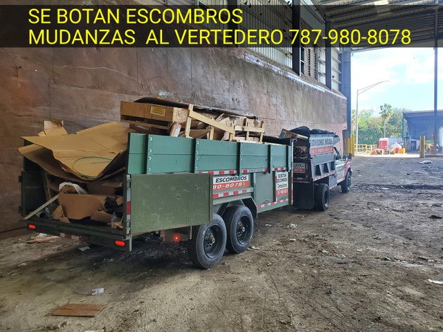 Se botan escombros se vacian casa...