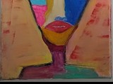 Dibujos en canvas óleo y acuarela 
