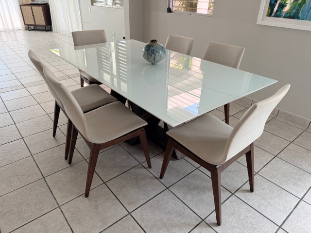 Juego de comedor- 6 sillas