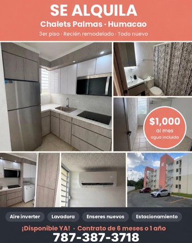Apartamento remodelado en Humacao